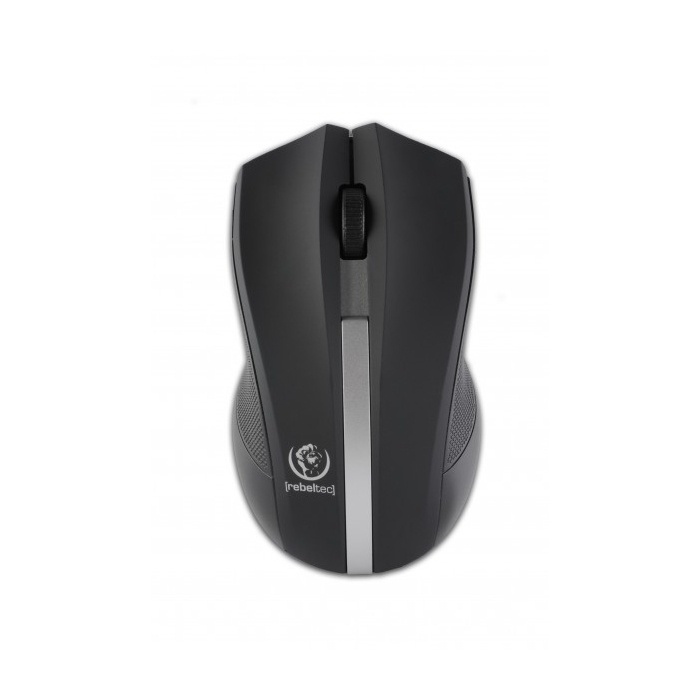Rebeltec GALAXY - draadloze muis in zwart/zilver in de groep COMPUTERS & RANDAPPARATUUR / GAMING / Muizen bij TP E-commerce Nordic AB (38-72368)