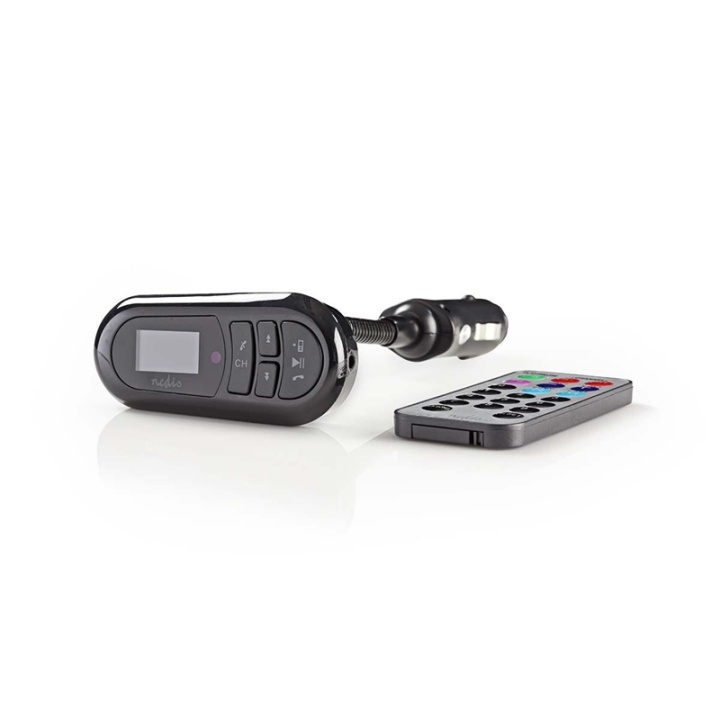 Nedis FM-Audiotransmitter voor Auto | Zwanenhals | Handsfree bellen | 0.4 