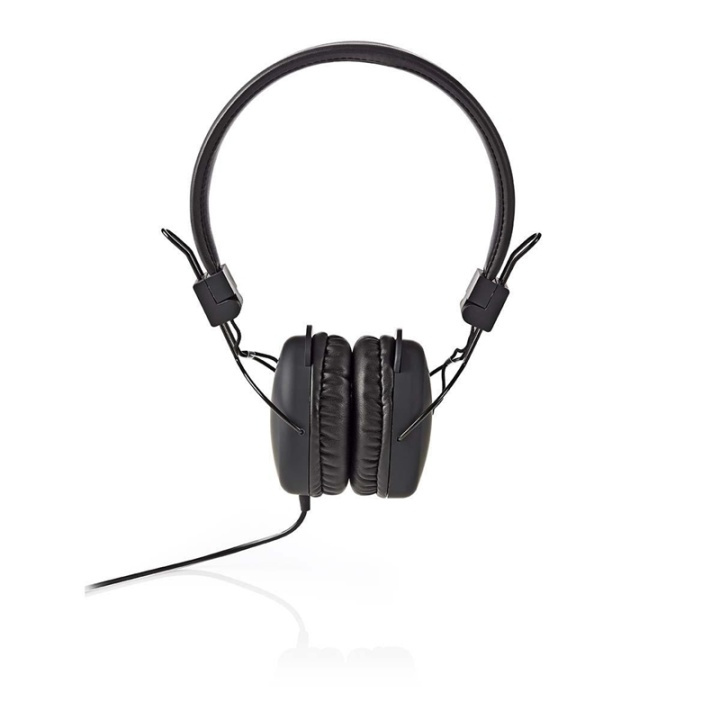 Nedis Bedrade On-ear Koptelefoon | 3,5 mm | Kabellengte: 1.20 m | Zwart in de groep HOME ELECTRONICS / Audio & Beeld / Koptelefoon & Accessoires / Koptelefoon bij TP E-commerce Nordic AB (38-72709)