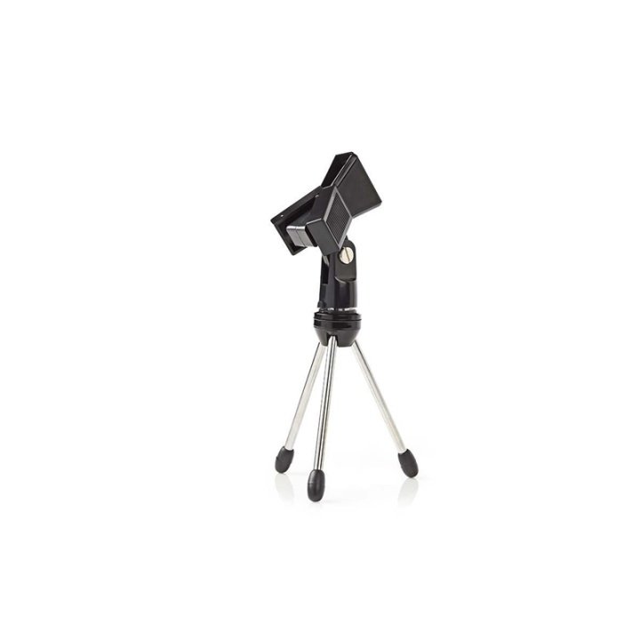Nedis Microfoonstandaard | V-vorm | ABS / Aluminium | Zwart in de groep HOME ELECTRONICS / Audio & Beeld / Handmicrofoons bij TP E-commerce Nordic AB (38-72746)