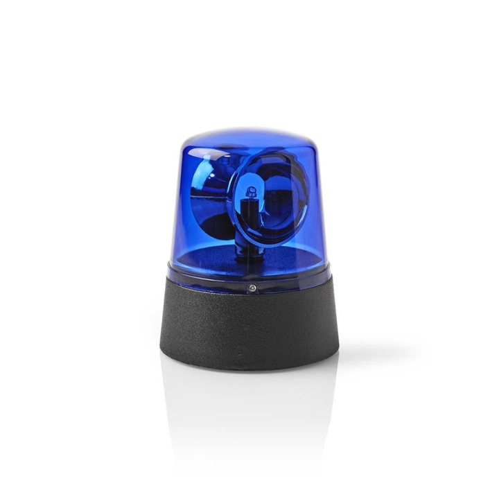 LED-Zwaailicht | Batterij Gevoed | 4.5 V DC | 0.4 W | 3x AA/LR6 | 9.2 cm | LED | Aantal LED\'s: 1 LED\'s | Lichtkleur: Blauw | Aan/uit | Kunststof | Blauw / Zwart in de groep AUTO / Autoverlichting / Waarschuwingslicht bij TP E-commerce Nordic AB (38-72802)