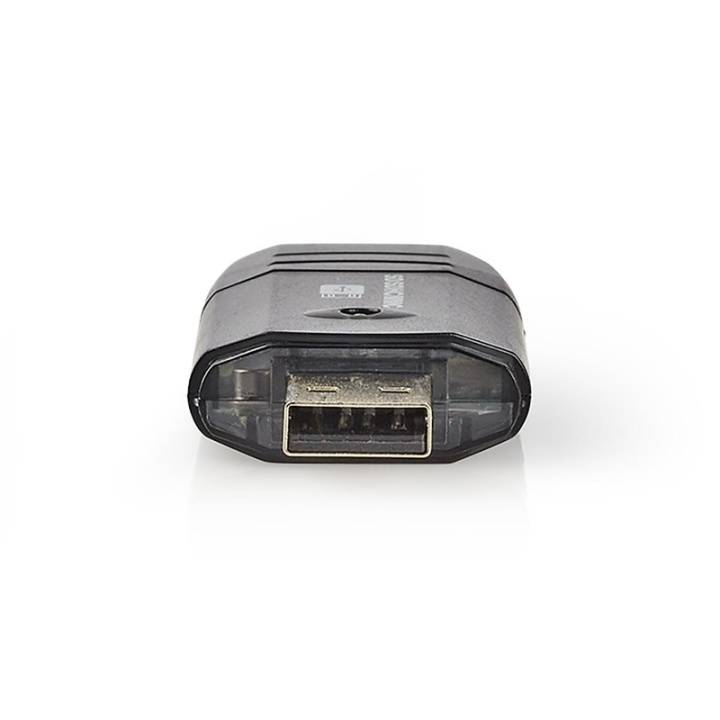 Nedis Kaartlezer | MMC / SD / SDHC / SDXC | USB 2.0 in de groep HOME ELECTRONICS / Opslagmedia / Geheugenkaartlezer bij TP E-commerce Nordic AB (38-72916)