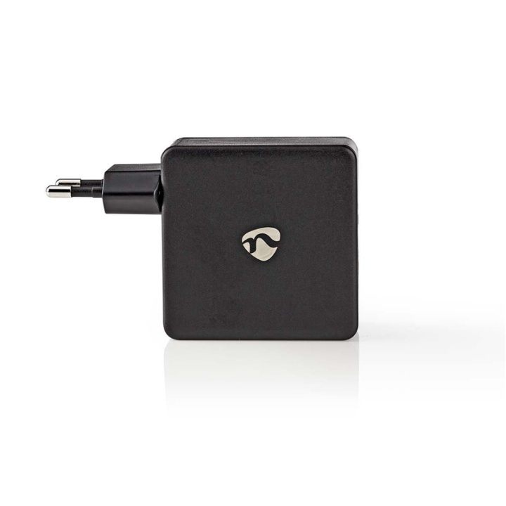 Nedis Oplader | 57 W | PD3.0 45W | Snellaad functie | 2.25 / 2.4 / 3.0 A | Outputs: 2 | USB-A / USB-C™ | Geen Kabel Inbegrepen | Automatische Voltage Selectie | Zwart in de groep SMARTPHONE & TABLETS / Opladers & Kabels / Wandoplader / Wandoplader USB bij TP E-commerce Nordic AB (38-73032)