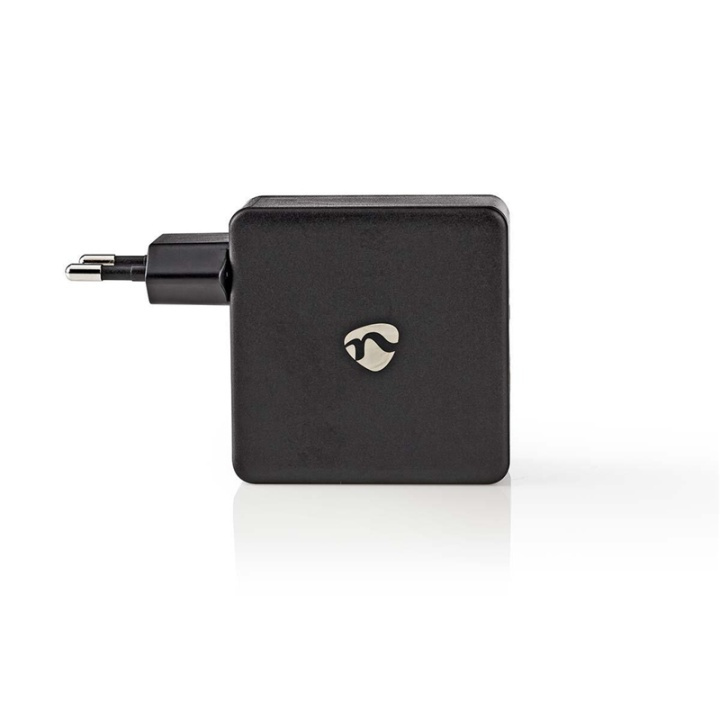 Nedis Oplader | 57 W | Snellaad functie | 2.25 / 2.4 / 3.0 A | Outputs: 2 | USB-A / USB-C™ | Geen Kabel Inbegrepen | Automatische Voltage Selectie in de groep SMARTPHONE & TABLETS / Opladers & Kabels / Wandoplader / Wandoplader USB bij TP E-commerce Nordic AB (38-73032)