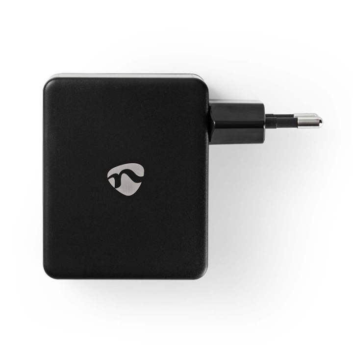 Nedis Oplader | 24 W | Snellaad functie | 4x 2.4 A | Outputs: 4 | 4x USB-A | Geen Kabel Inbegrepen | Single Voltage Output | Zwart in de groep SMARTPHONE & TABLETS / Opladers & Kabels / Wandoplader / Wandoplader USB bij TP E-commerce Nordic AB (38-73070)