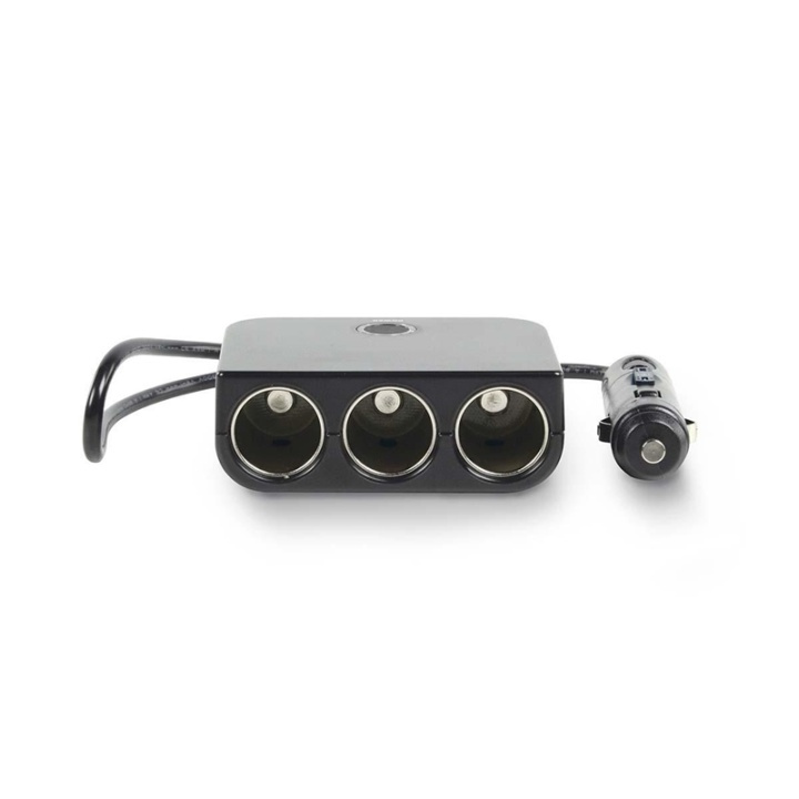 Nedis Universal DC Power Adapter | Auto-Adapter | 150 W | Ingangsvoltage: 12 V DC | 12 V DC | Maximale uitgangsstroom per poort: 4.0 A | Zwart in de groep AUTO / Auto-accessoires / 12 volt-accessoires bij TP E-commerce Nordic AB (38-73102)