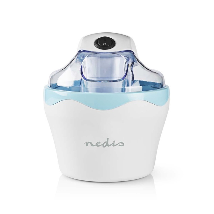 Nedis ijsmachine | 1.2 l | Blauw / Wit | Aluminium / Kunststof in de groep HUISHOUDEN & TUIN / Huishoudelijke apparaten / IJsmachines bij TP E-commerce Nordic AB (38-73430)