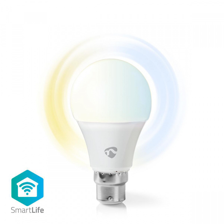 SmartLife LED Bulb | Wi-Fi | B22 | 800 lm | 9 W | Koel Wit / Warm Wit | 2700 - 6500 K | Energieklasse: A+ | Android™ / IOS | A60 | 1 Stuks in de groep HUISHOUDEN & TUIN / Smart home / Slimme verlichting bij TP E-commerce Nordic AB (38-73511)