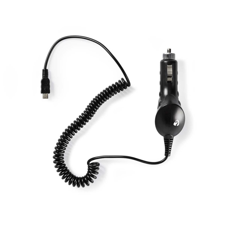Nedis Autolader | 5 W | 1x 1.0 A | Outputs: 1 | Micro-USB | 1.00 m | Single Voltage Output in de groep SMARTPHONE & TABLETS / Opladers & Kabels / Autoladers / Autoladers micro-USB bij TP E-commerce Nordic AB (38-73546)