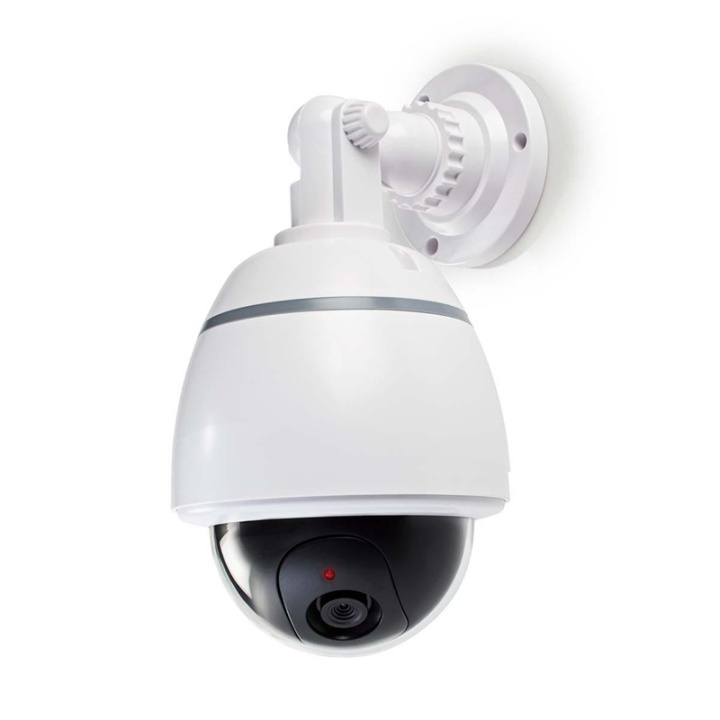 Nedis Dummy Beveiligingscamera | Dome | Batterij Gevoed | Binnen | Wit in de groep HUISHOUDEN & TUIN / Alarm & Beveiliging / Beveiligingscamera\'s / Camera dummies bij TP E-commerce Nordic AB (38-73681)