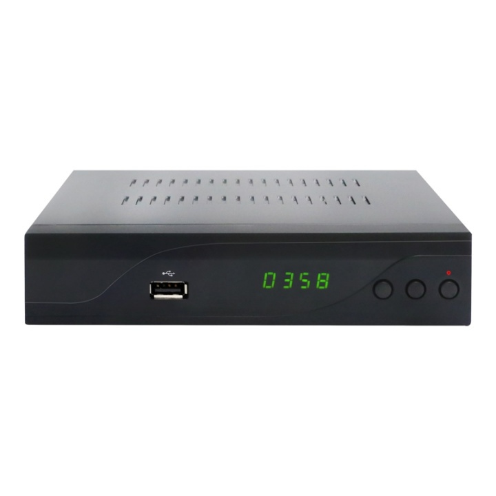 Denver DVB-C Kabel-TV-Box MPEG-4 HD in de groep HOME ELECTRONICS / Audio & Beeld / TV & Accessoires / Terrestrisch/Boxer bij TP E-commerce Nordic AB (38-74069)