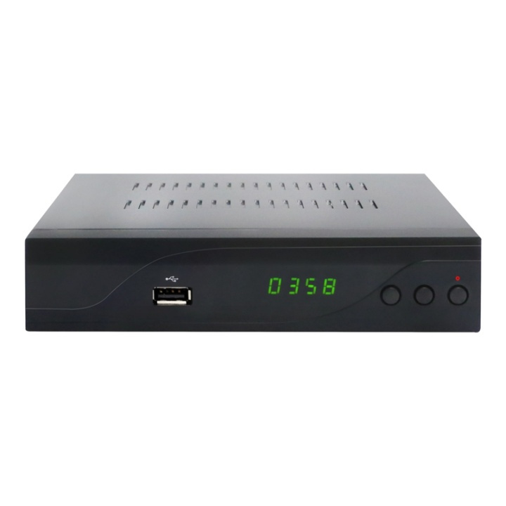 Denver DVB-C kabel-tv box MPEG-4 HD in de groep HOME ELECTRONICS / Audio & Beeld / TV & Accessoires / Terrestrisch/Boxer bij TP E-commerce Nordic AB (38-74069)