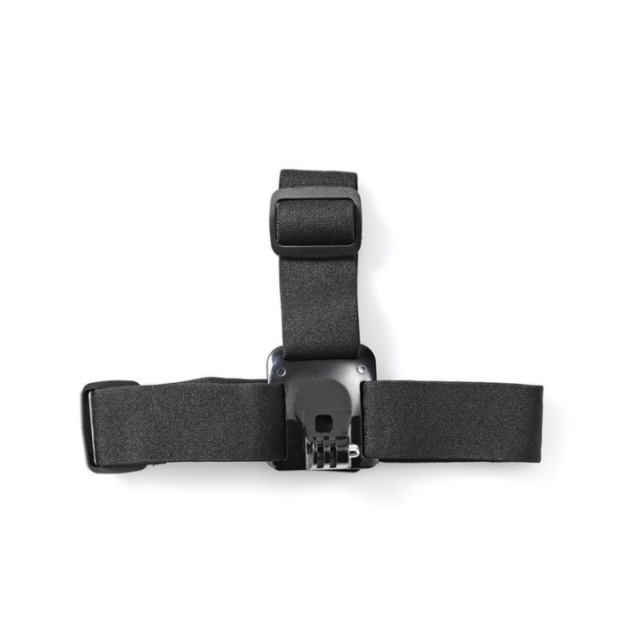 Nedis Action Cam Mount | Hoofdband | Zwart in de groep SPORT, VRIJE TIJD & HOBBY / Actiecamera\'s en accessoires / Accessoires voor actiecamera\'s bij TP E-commerce Nordic AB (38-74548)