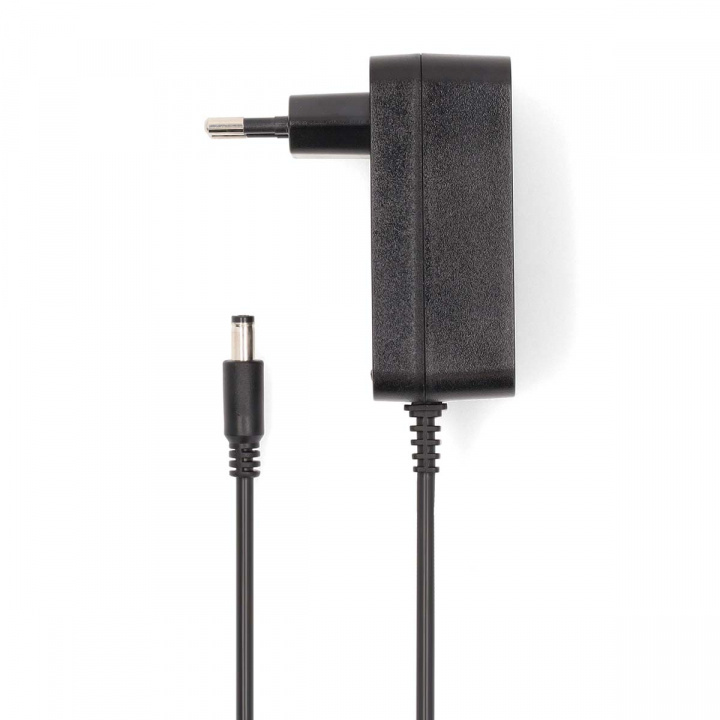 Nedis CCTV Stroomadapter | 2.0 A | 12 V DC | 5,5 x 2,1 mm Male | Male | 1.50 m | Zwart in de groep HUISHOUDEN & TUIN / Alarm & Beveiliging / Beveiligingscamera\'s / Digitaal (netwerk) / Accessoires bij TP E-commerce Nordic AB (38-74557)