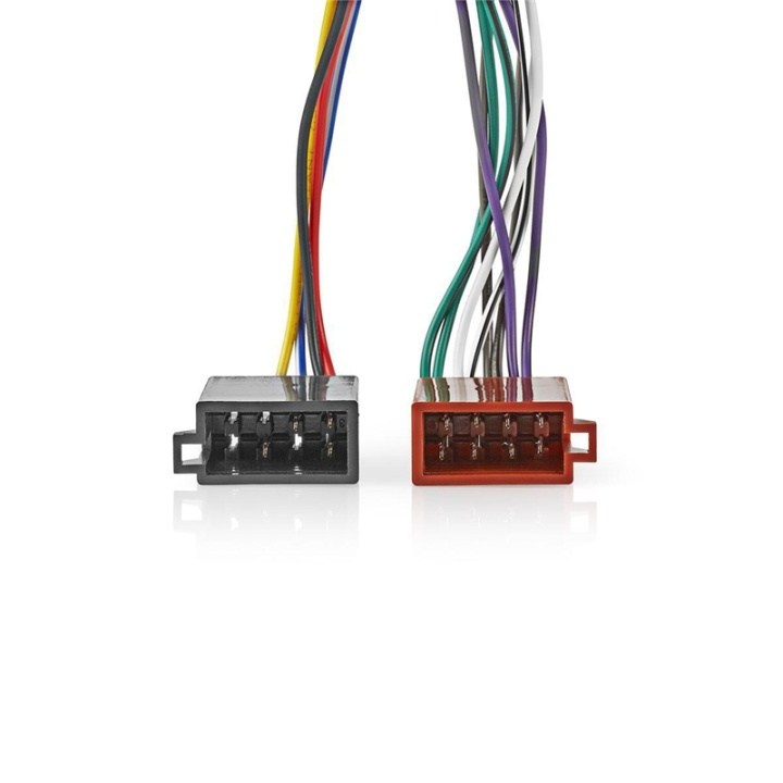 Nedis ISO-Kabel voor Autoradio | ISO-compatibiliteit: Kenwood | 0.15 m | Rond | PVC | Polybag in de groep AUTO / Autoaudio & Multimedia / Kabels bij TP E-commerce Nordic AB (38-74562)