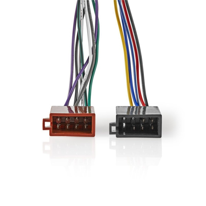 ISO-Kabel voor Autoradio | Sony | 0.15 m | Rond | PVC | Polybag in de groep AUTO / Autoaudio & Multimedia / Kabels bij TP E-commerce Nordic AB (38-74563)