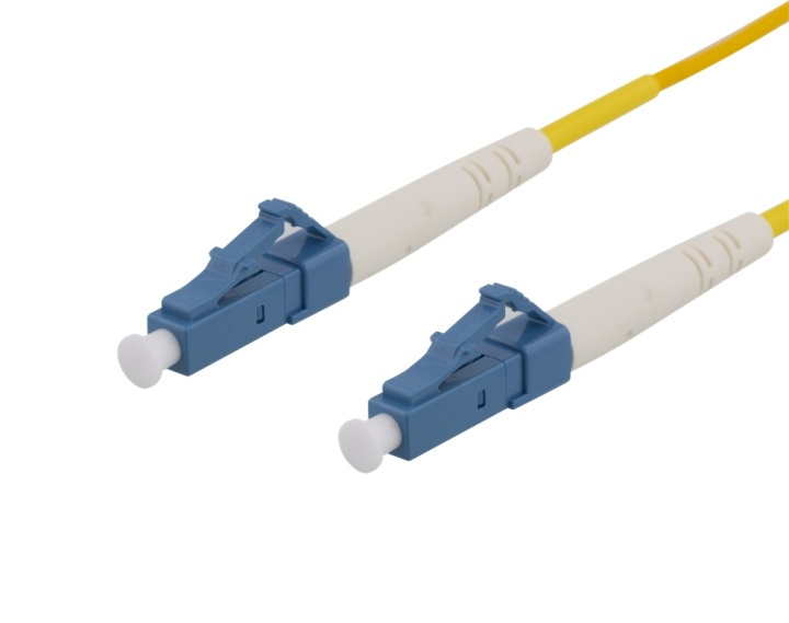 DELTACO OS2 fiber cable LC - LC, simplex, singlemode, UPC, 9/125, 1m in de groep COMPUTERS & RANDAPPARATUUR / Computerkabels / Netwerkkabels / Glasvezelbekabeling bij TP E-commerce Nordic AB (38-74629)