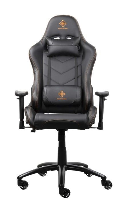 DELTACO GAMING Gaming chair in PU leather, neck pillow, back cushion, in de groep COMPUTERS & RANDAPPARATUUR / GAMING / Gaming stoelen bij TP E-commerce Nordic AB (38-74754)