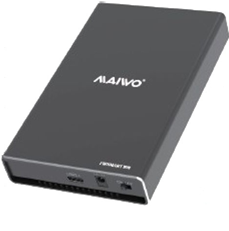 External Dual M.2 SSD enclosure, USB 3.1 Gen 2, USB-C, 10 Gbps, black in de groep COMPUTERS & RANDAPPARATUUR / Computeraccessoires / Kasten voor harde schijven / Geheugenkaartlezer bij TP E-commerce Nordic AB (38-74786)