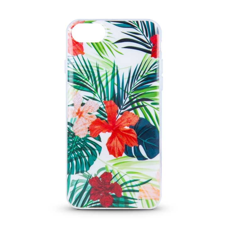 Skal till iPhone XS Max - Palm leafs in de groep SMARTPHONE & TABLETS / Mobielbescherming / Apple / iPhone XS Max / Hoesjes bij TP E-commerce Nordic AB (38-75589)