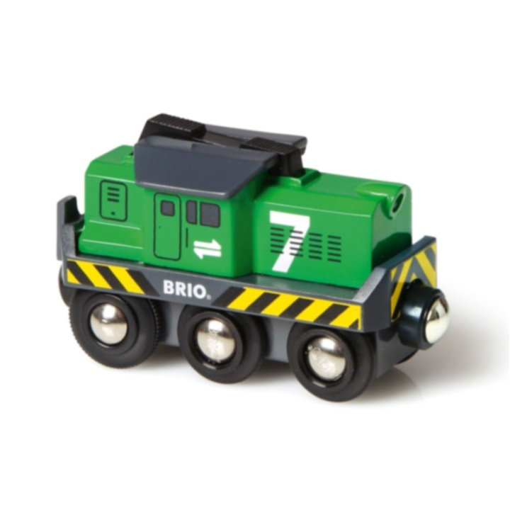 Brio 33214 Godslok Batteri in de groep SPEELGOED, KINDER- & BABYPRODUCTEN / Speelgoed / Bouwspeelgoed / Brio treinrails bij TP E-commerce Nordic AB (38-75796)