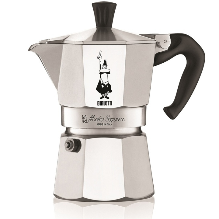 Bialetti Moka kokare 3 kopp ca:200ml in de groep HUISHOUDEN & TUIN / Huishoudelijke apparaten / Koffiezetapparaten en accessoires / Espressomachines bij TP E-commerce Nordic AB (38-76449)