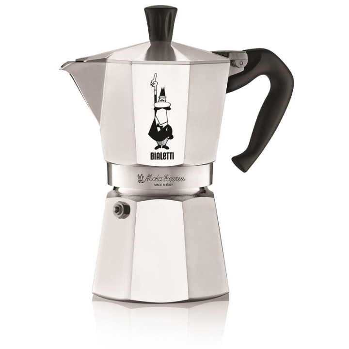 Bialetti Moka kokare 6 kopp ca:300ml in de groep HUISHOUDEN & TUIN / Huishoudelijke apparaten / Koffiezetapparaten en accessoires / Espressomachines bij TP E-commerce Nordic AB (38-76450)