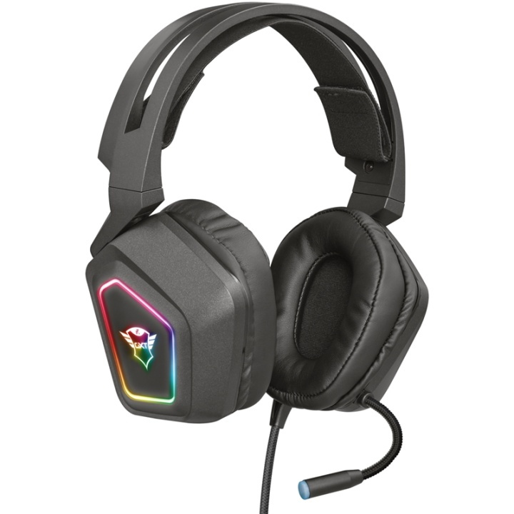 Trust GXT 450 Blizz RGB 7.1 Headset in de groep COMPUTERS & RANDAPPARATUUR / GAMING / Koptelefoon bij TP E-commerce Nordic AB (38-76817)