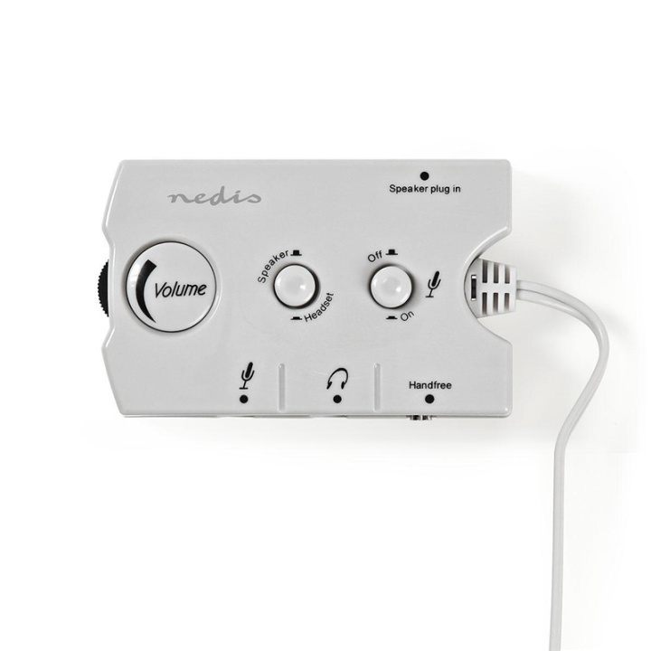 Nedis Audioswitch | Input: 2x 3,5 mm Male | Output: 3x 3,5 mm Female + 2,5 mm Female | Bedieningsmogelijkheden: Handmatig | Aantal knoppen: 3 in de groep HOME ELECTRONICS / Audio & Beeld / Luidsprekers & accessoires / Accessoires bij TP E-commerce Nordic AB (38-77373)