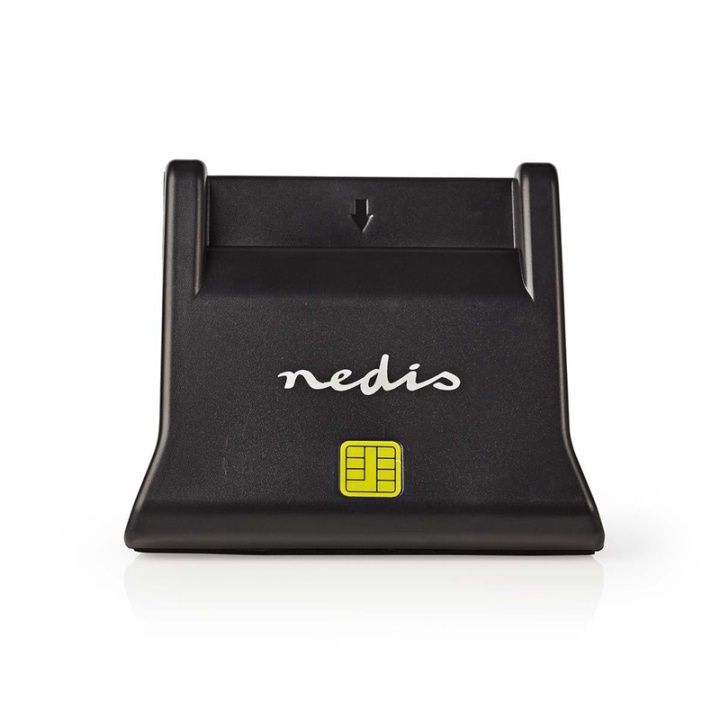 Nedis Kaartlezer | Smart Card (ID) | USB 2.0 in de groep HOME ELECTRONICS / Opslagmedia / Geheugenkaartlezer bij TP E-commerce Nordic AB (38-77379)