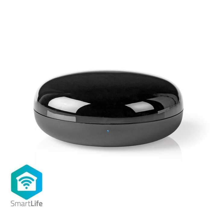 Nedis SmartLife IR Afstandsbediening | Wi-Fi | Universeel | Signaalbereik: 5 m | 38 KHz | USB Gevoed | Android™ / IOS | Zwart in de groep HOME ELECTRONICS / Audio & Beeld / TV & Accessoires / Afstandsbedieningen bij TP E-commerce Nordic AB (38-77583)