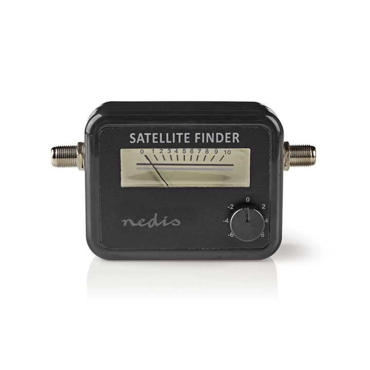 Nedis Signaalsterktemeter voor Satelliet | 950-2400 MHz | Ingangsgevoeligheid: 83 dB | Uitgangsniveau: 102 dBuV | Zwart in de groep HOME ELECTRONICS / Audio & Beeld / TV & Accessoires / Antennes & Accessoires bij TP E-commerce Nordic AB (38-77605)