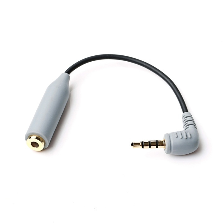 BOYA Adapter 3.5mm TRS - TRRS Female - Male in de groep HOME ELECTRONICS / Kabels & Adapters / Audio Analoog / Adapters bij TP E-commerce Nordic AB (38-77709)