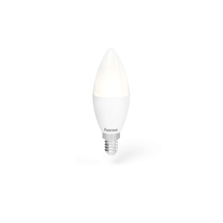 HAMA WiFi-LED Light, E14, 4.5W, white 4.5W in de groep HUISHOUDEN & TUIN / Smart home / Slimme verlichting bij TP E-commerce Nordic AB (38-77728)