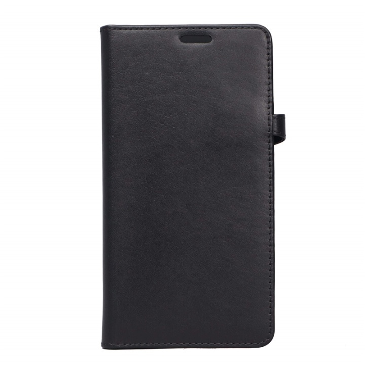 BUFFALO Wallet Leather Black 3 Cardpockets Huawei P Smart 2019 in de groep SMARTPHONE & TABLETS / Mobielbescherming / Huawei bij TP E-commerce Nordic AB (38-77937)