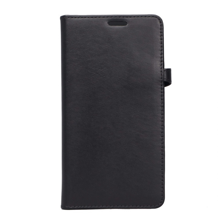 BUFFALO Wallet Leather Black 3 Cardpockets Huawei P Smart 2019 in de groep SMARTPHONE & TABLETS / Mobielbescherming / Huawei/Honor bij TP E-commerce Nordic AB (38-77937)