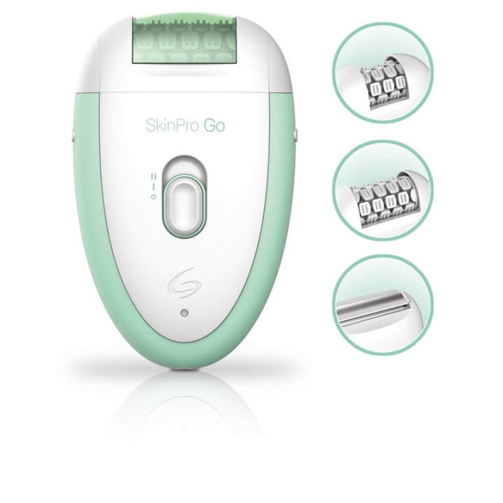 Gama Epilator SKINPRO GO II GE0130 in de groep BEAUTY & HEALTH / Haar & Styling / Ontharing / Epliators bij TP E-commerce Nordic AB (38-78164)