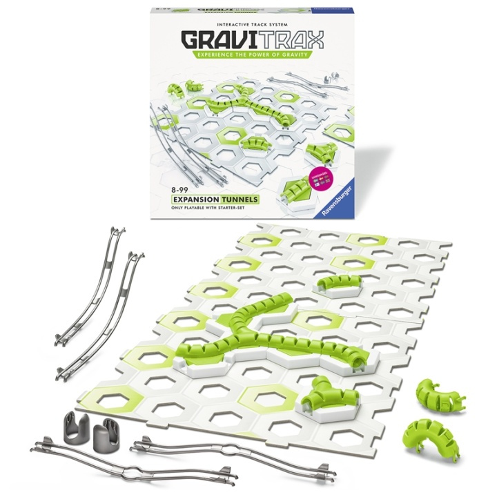 Ravensburger GraviTrax Tunnels in de groep SPEELGOED, KINDER- & BABYPRODUCTEN / Speelgoed / Bouwspeelgoed / Bouwblokken bij TP E-commerce Nordic AB (38-78176)