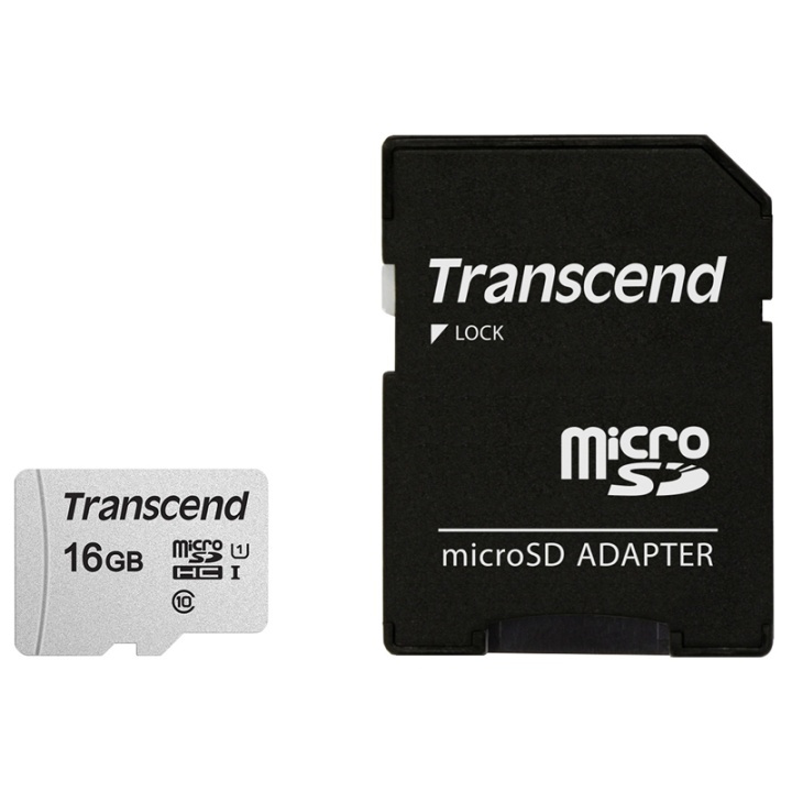 Transcend microSDHC 16GB U1 (R95/W45) in de groep HOME ELECTRONICS / Opslagmedia / Geheugenkaarten / SD/SDHC/SDXC bij TP E-commerce Nordic AB (38-78292)