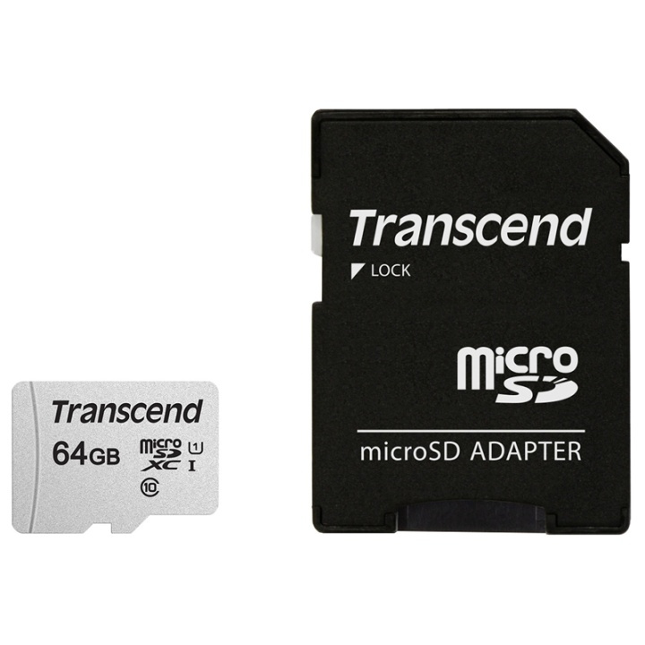 Transcend microSDXC 64GB U1 (R95/W45) in de groep HOME ELECTRONICS / Opslagmedia / Geheugenkaarten / SD/SDHC/SDXC bij TP E-commerce Nordic AB (38-78294)
