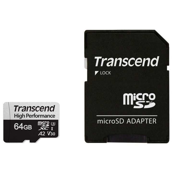 Transcend microSDXC 64GB U3 (R100/W85) in de groep HOME ELECTRONICS / Opslagmedia / Geheugenkaarten / SD/SDHC/SDXC bij TP E-commerce Nordic AB (38-78295)