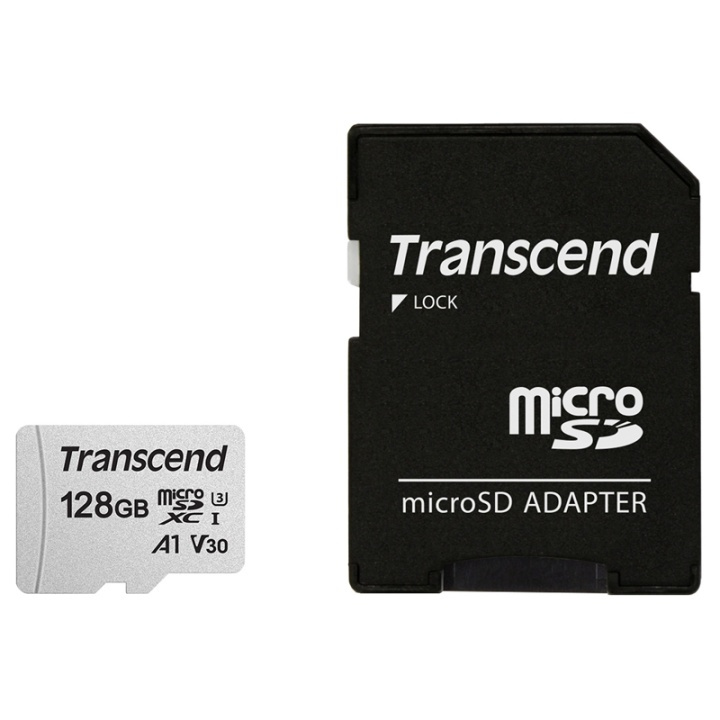 Transcend microSDXC 128GB U3 (R95/W45) in de groep HOME ELECTRONICS / Opslagmedia / Geheugenkaarten / SD/SDHC/SDXC bij TP E-commerce Nordic AB (38-78297)