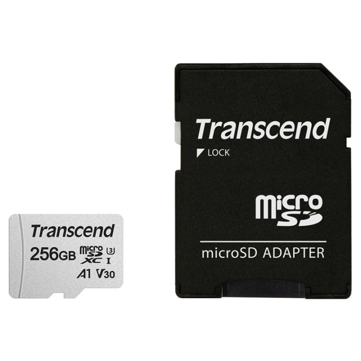 Transcend microSDXC 256GB U3 (R95/W45) in de groep HOME ELECTRONICS / Opslagmedia / Geheugenkaarten / SD/SDHC/SDXC bij TP E-commerce Nordic AB (38-78298)