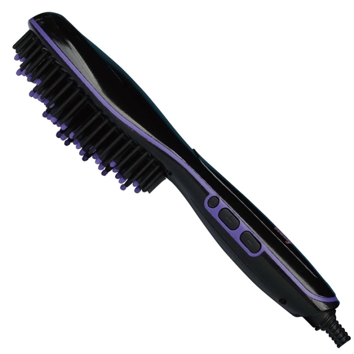 Cenocco Platte borstel (CC-9011), zwart in de groep BEAUTY & HEALTH / Haar & Styling / Stylingtools / Stijltangen bij TP E-commerce Nordic AB (38-78458)