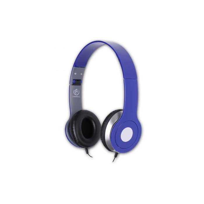 Rebeltec Hoofdtelefoon City Blauw in de groep HOME ELECTRONICS / Audio & Beeld / Koptelefoon & Accessoires / Koptelefoon bij TP E-commerce Nordic AB (38-78976)
