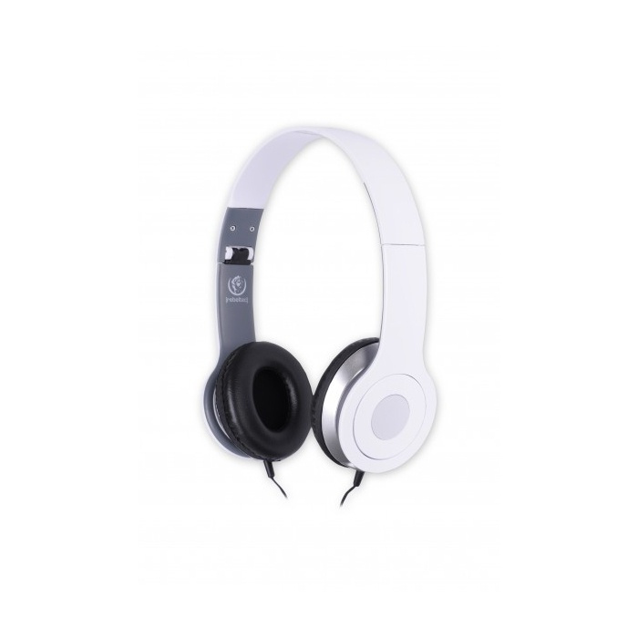 Rebeltec Hoofdtelefoon City Wit in de groep HOME ELECTRONICS / Audio & Beeld / Koptelefoon & Accessoires / Koptelefoon bij TP E-commerce Nordic AB (38-78977)