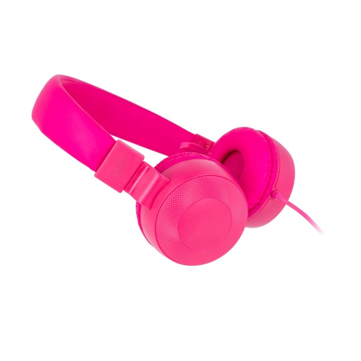 Setty Headset Rosa in de groep HOME ELECTRONICS / Audio & Beeld / Koptelefoon & Accessoires / Koptelefoon bij TP E-commerce Nordic AB (38-79011)