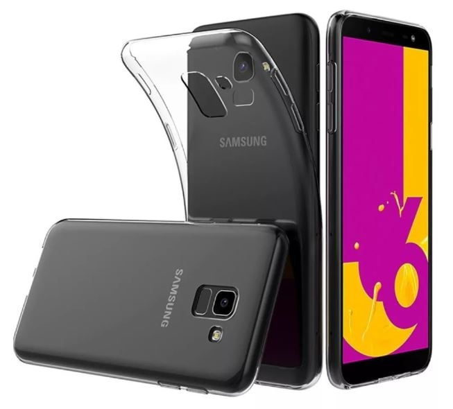 Transparent TPU-skal för Samsung J6 Plus 2018 in de groep SMARTPHONE & TABLETS / Mobielbescherming / Samsung bij TP E-commerce Nordic AB (38-79106)