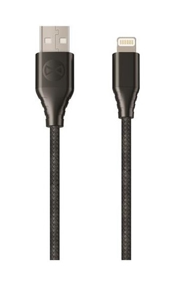Forever Core - Fast Charge Lightning Sync/Laadkabel (2,4A), 3m in de groep SMARTPHONE & TABLETS / Opladers & Kabels / Kabels / Kabels Lightning bij TP E-commerce Nordic AB (38-79379)