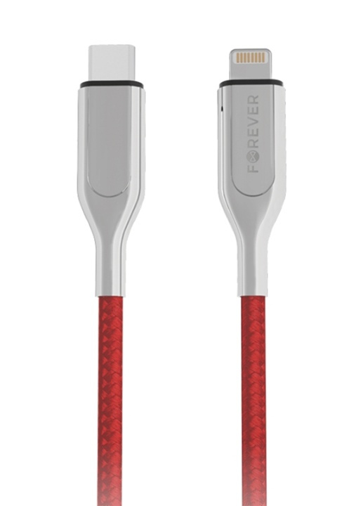 Forever Core - USB-C/Lightning (3A) MFI, 1,5m in de groep SMARTPHONE & TABLETS / Opladers & Kabels / Kabels / Kabels Lightning bij TP E-commerce Nordic AB (38-79382)